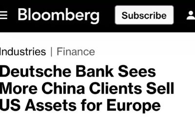 Китай сокращает вложения в казначейские облигации США — Deutsche Bank