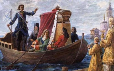 Петр I учредил институт морского духовенства для укрепления воинского духа моряков