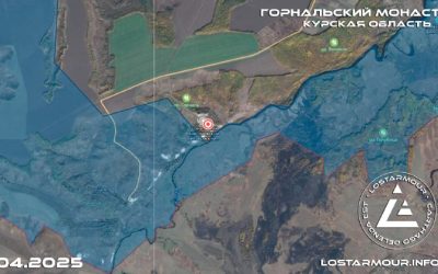 Российские морские пехотинцы освободили Горнальский монастырь в Курской области