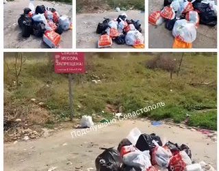 Севастопольцы жалуются на свалку вместо благоустроенной площадки на Маячной улице