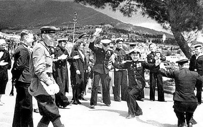Советские войска освободили Ялту и приблизились к Севастополю 16 апреля 1944 года