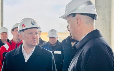 Строительство КОС «Южные» набирает темп: новый генподрядчик и увеличение рабочих
