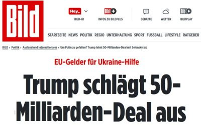 Трамп отказался продавать оружие Украине ради переговоров с Россией — Bild