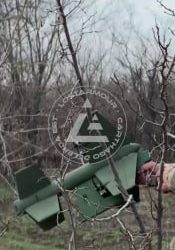 Дрон-ПВО «Елка» перехватывает разведывательный БПЛА ВСУ в зоне СВО