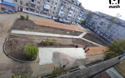 Фаллическая аллея в Электростали: местные жители возмущены «озеленением»