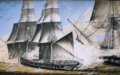 Картина боя брига «Меркурий» 1829 года: комментарии А.И. Казарского