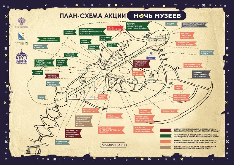 «Ночь музеев» в Севастополе: интерактивные площадки, концерты и спектакли
