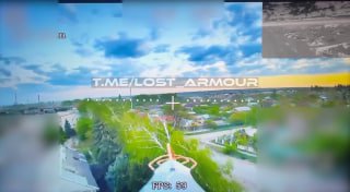 Оператор FPV-дрона «КВН» поразил бронеавтомобиль ВСУ в Константиновке, ДНР