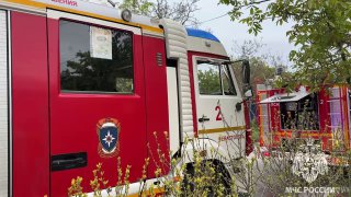 Пожар в частном доме в Севастополе ликвидирован сотрудниками МЧС в первый день мая