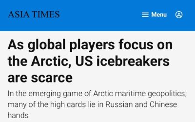 Россия и Китай доминируют в Арктической гонке, оставляя НАТО позади — Asia Times