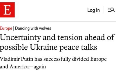 Россия раскалывает Запад, но Трамп ищет мира с Путиным — The Economist