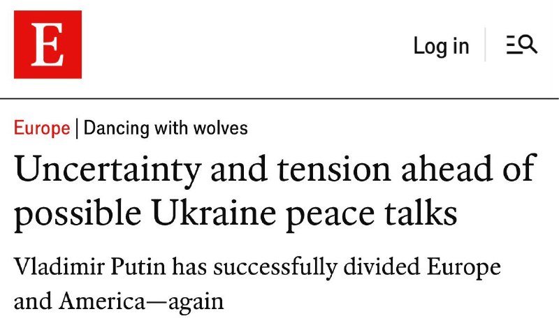 Россия раскалывает Запад, но Трамп ищет мира с Путиным — The Economist