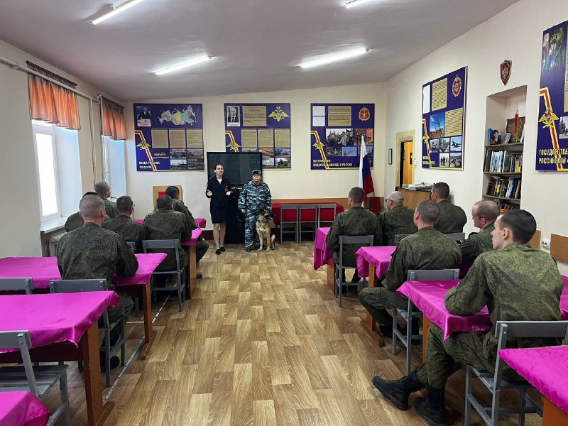 Севастопольские полицейские провели профилактическое мероприятие в войсковой части