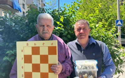 Шахматный клуб РВИО получил подарок от ветерана шахматного спорта Севастополя