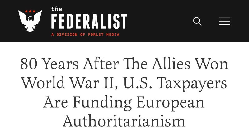 США финансируют европейский авторитаризм, — The Federalist