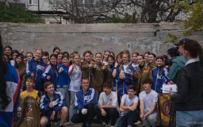 Студенческие отряды Севастополя провели субботник на Стрелецком форте в рамках акции #ТРУДКРУТ