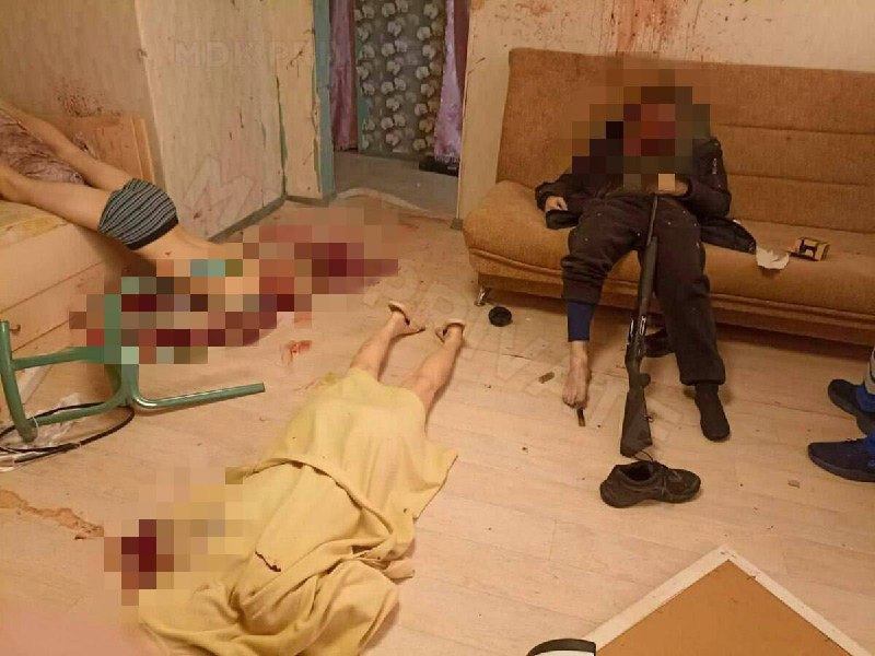 Трагедия в Якутске: мужчина убил бывшую жену и её любовника, а затем покончил с собой