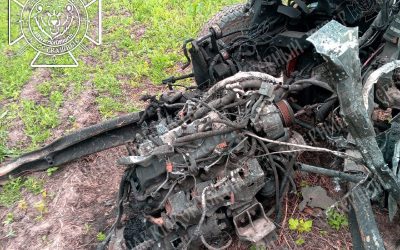 Уничтоженная вражеская техника: Пейзажи Суджанского приграничья
