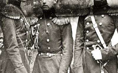 Уникальное фото 1855 года: три сына императора Николая I в военной форме