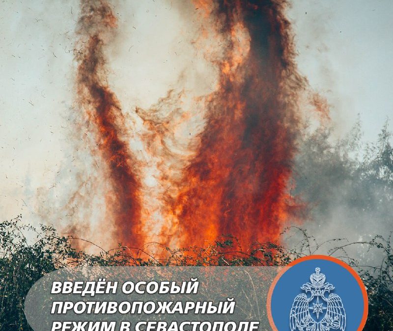 В Севастополе введён особый противопожарный режим из-за жаркой погоды и минимума осадков
