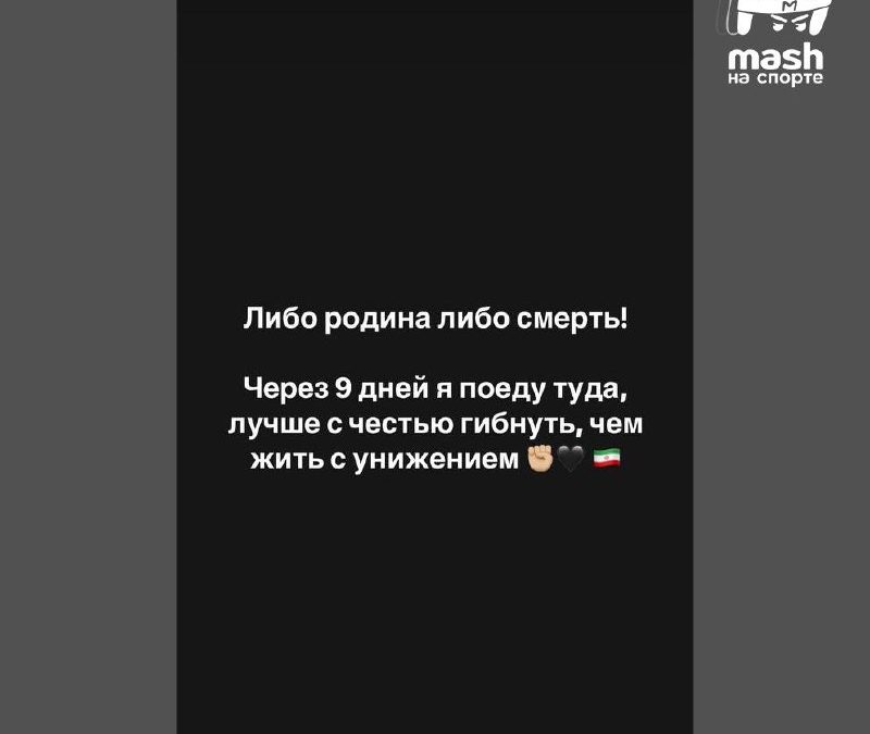 Боец ММА Хейбати и его брат Али отправятся воевать в Иран, заявили они в соцсетях