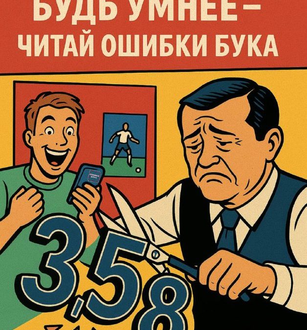 Букмекеры в панике: канал «ОШИБКА БУКА» обнаружил их слабые места