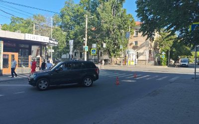 ДТП с 6-летней девочкой на пешеходном переходе в Москве