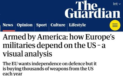 Европа в поисках военной независимости от США, по данным The Guardian