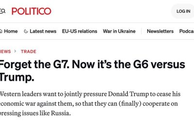 G6 против Трампа: новая формула G7 по Politico