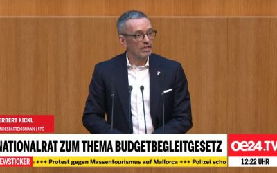 Глава австрийской партии FPÖ раскритиковал политику правительства в отношении Украины