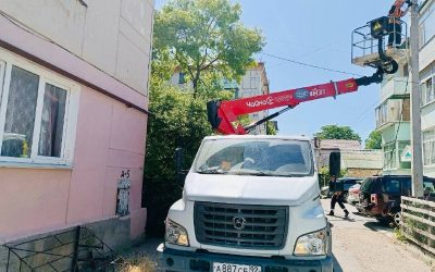 «Горсвет» установил новое освещение на улицах Ивана Голубца и Матюшенко в Севастополе