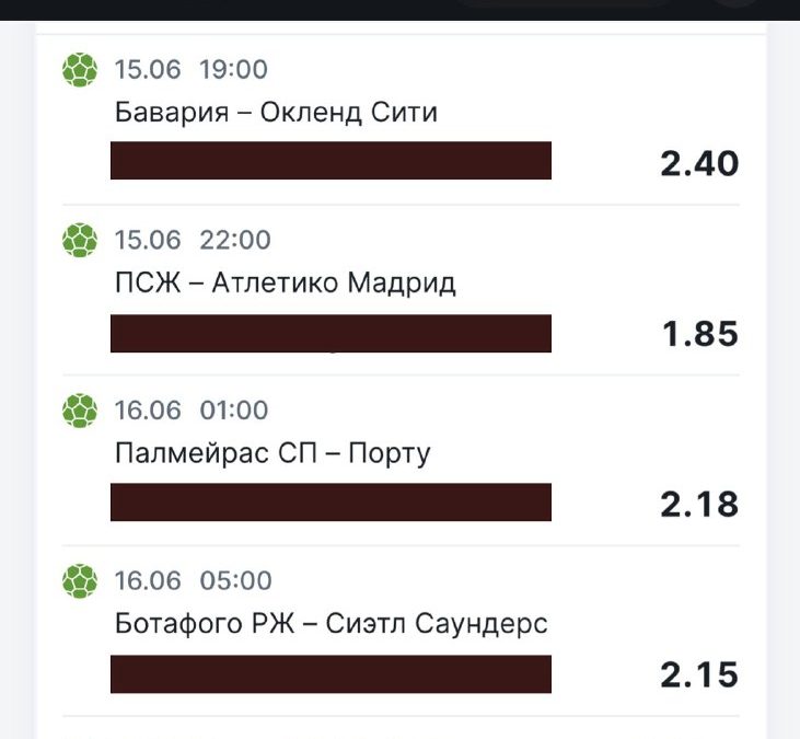 Клубный чемпионат мира: экспресс с коэффициентом 20.81 и высокой проходимостью