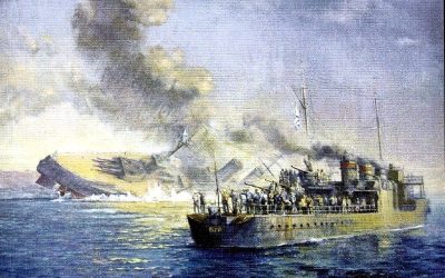 Ленин приказал затопить Черноморский флот в Новороссийске в 1918 году