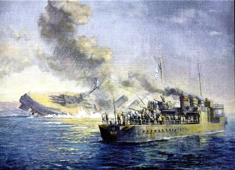 Ленин приказал затопить Черноморский флот в Новороссийске в 1918 году