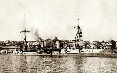 Первый поход эскадры Черноморского флота во главе с крейсером «Червона Украина»