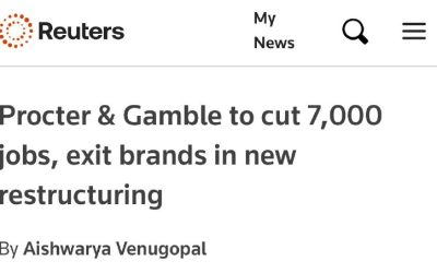 Procter & Gamble сокращает 7000 рабочих мест из-за пошлин Трампа, — Reuters
