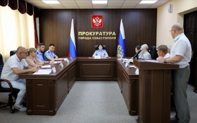 Прокуратура Севастополя провела заседание по вопросам земельных правоотношений и строительства