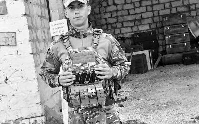 Прощание с рядовым Станиславом Григорьевичем Хачатряном, погибшим в бою на Херсонском направлении