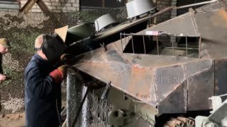 Ремонтная рота мотострелковой бригады восстанавливает и модернизирует боевую технику