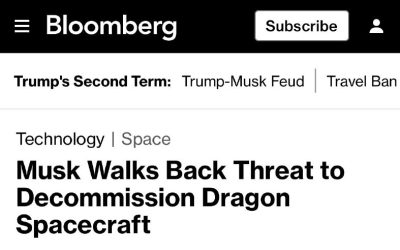 Россия единственная поможет США при угрозах Маска — Bloomberg