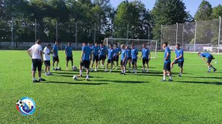 Севастополь прибыл в Сочи и провел тренировку перед важным матчем