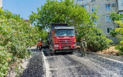 Севастополь продолжает ремонт внутриквартальных и дорог по нацпроекту