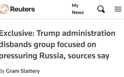 США распустили рабочую группу по давлению на Россию, сообщает Reuters