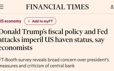 Трамп ставит под угрозу статус США как «тихой гавани» для инвесторов — Financial Times