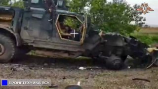 Уничтожение MaxxPro ВСУ в районе Попов Яр