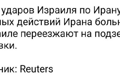 Уроки ирано-израильской войны: необходимость пересмотра системы укрытий в России
