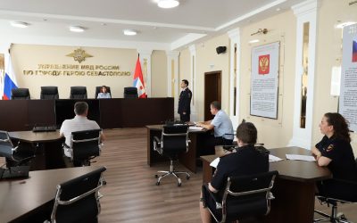 В Севастополе состоялось заседание аттестационной комиссии МВД