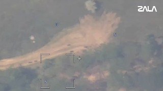 ZALA «Ланцет» уничтожил гаубицу М777 ВСУ на Южно-Донецком направлении