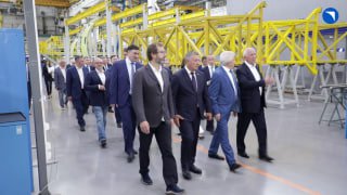 Чемезов высоко оценил сибирский характер иркутских авиастроителей