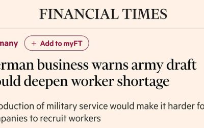 Германия перед тяжёлым выбором: экономический рост или оборона — Financial Times